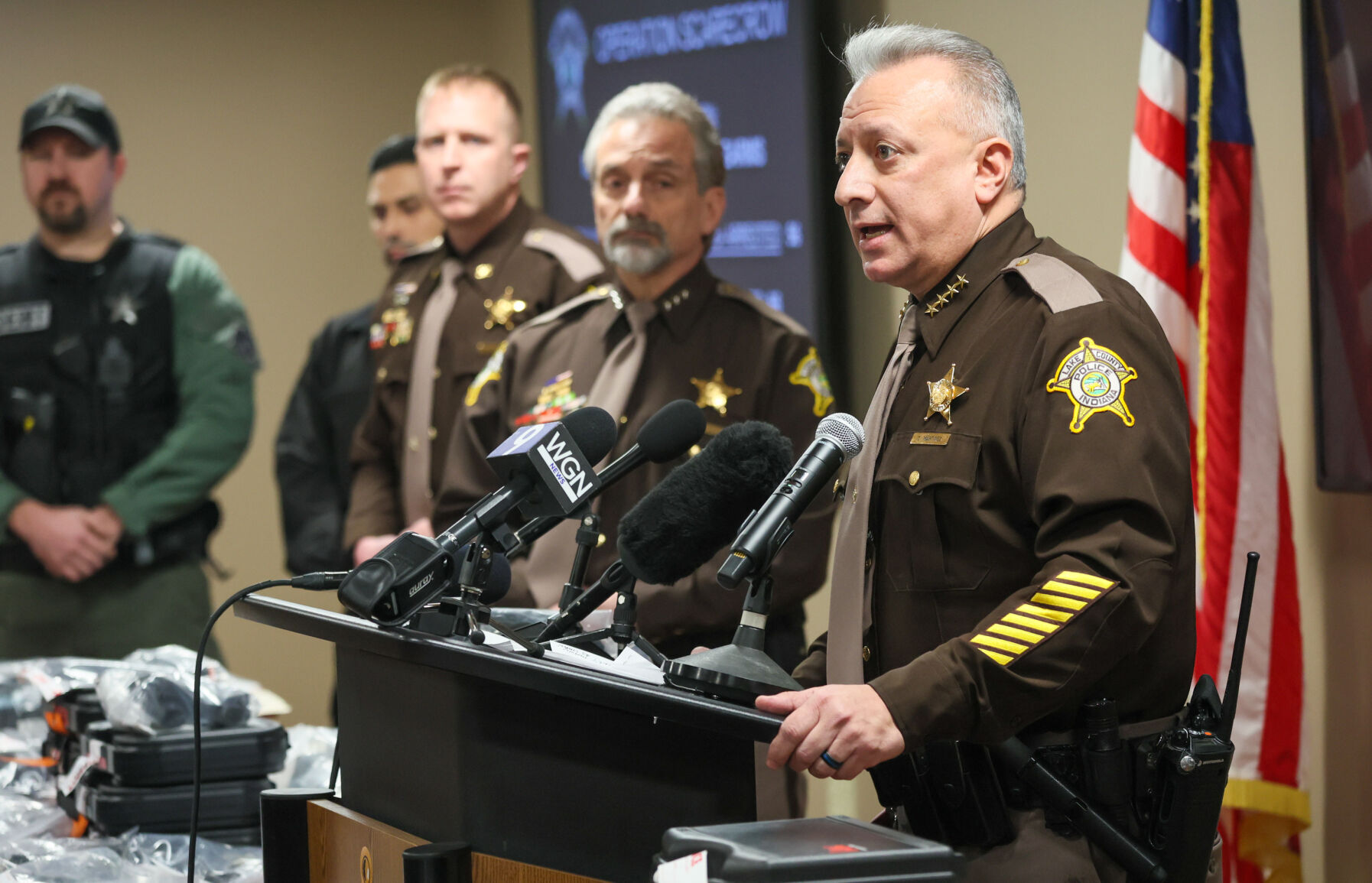 Operation Scarecrow press conference